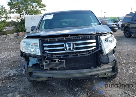 2012 Honda Pilot Lx из США, поврежденный, VIN 5FNYF4H29CB071685